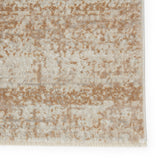 Vibe By Jaipur Living Evanthe Abstract Gold/ Ivory Area Rug (8'10"X12'7")