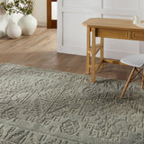 Jaipur Living Keller Handmade Medallion Gray/ Cream Area Rug (8'X10')