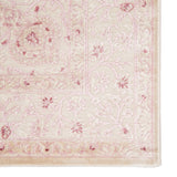 Jaipur Living Malo Medallion Pink/ White Runner Rug (2'6"X8')