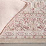 Jaipur Living Regal Damask Ivory/ Pink Runner Rug (2'6"X8')