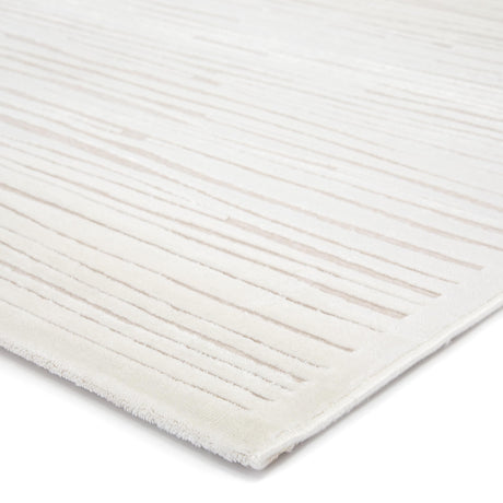 Jaipur Living Linea Abstract White/ Ivory Area Rug (2'X3')