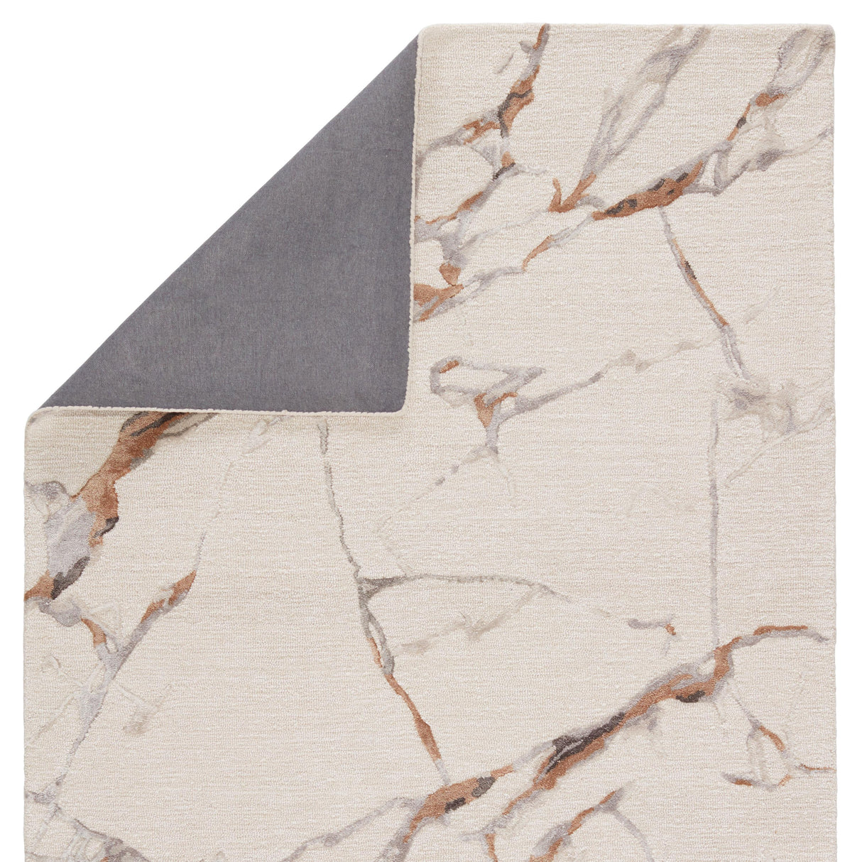 Jaipur Living Shattered Handmade Abstract Light Gray/ Gold Area Rug (5'X8')