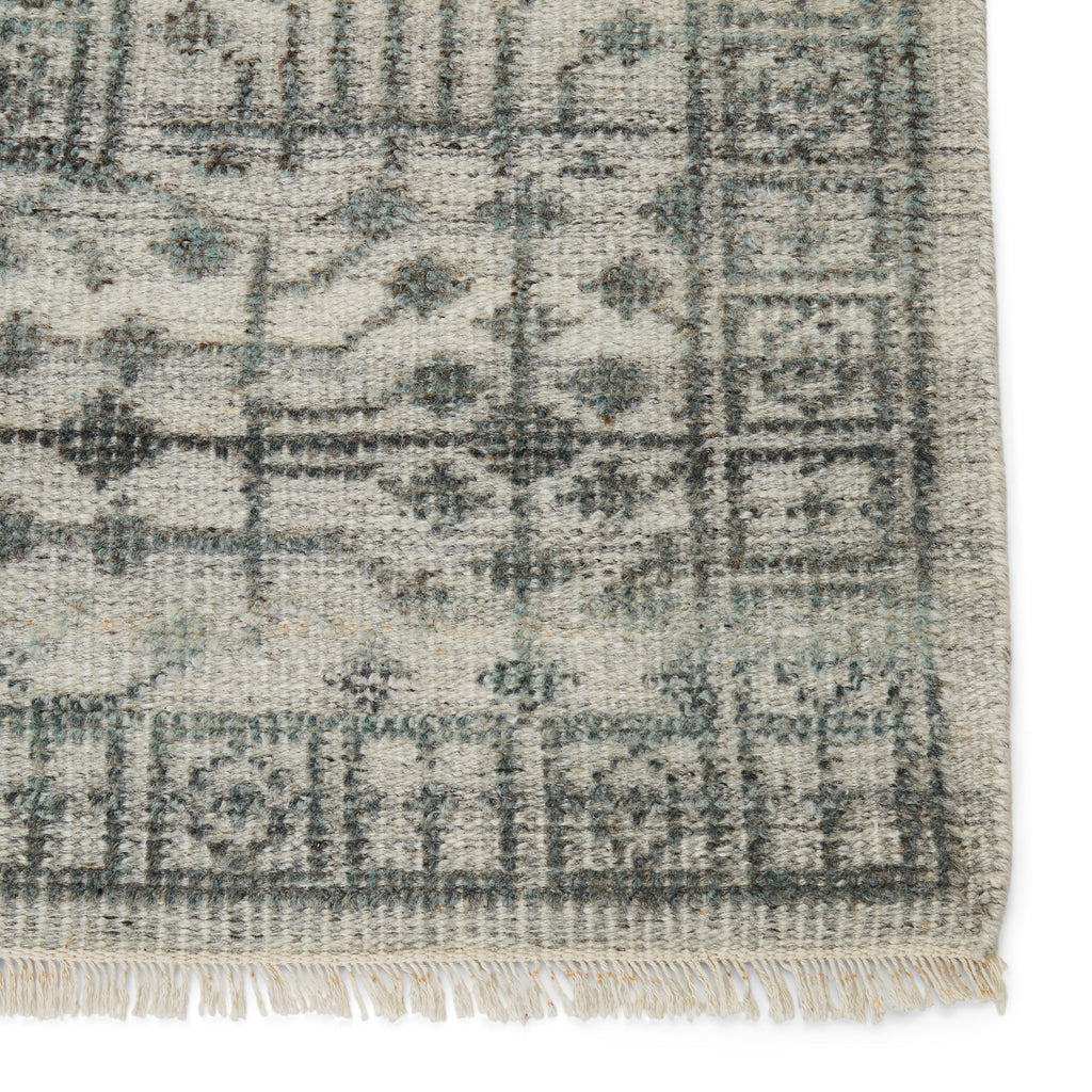 Jaipur Living Arinna Hand-Knotted Tribal Gray/ Light Blue Area Rug (9'X12')