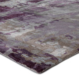 Jaipur Living Matcha Handmade Abstract Gray/ Purple Area Rug (9'X13')