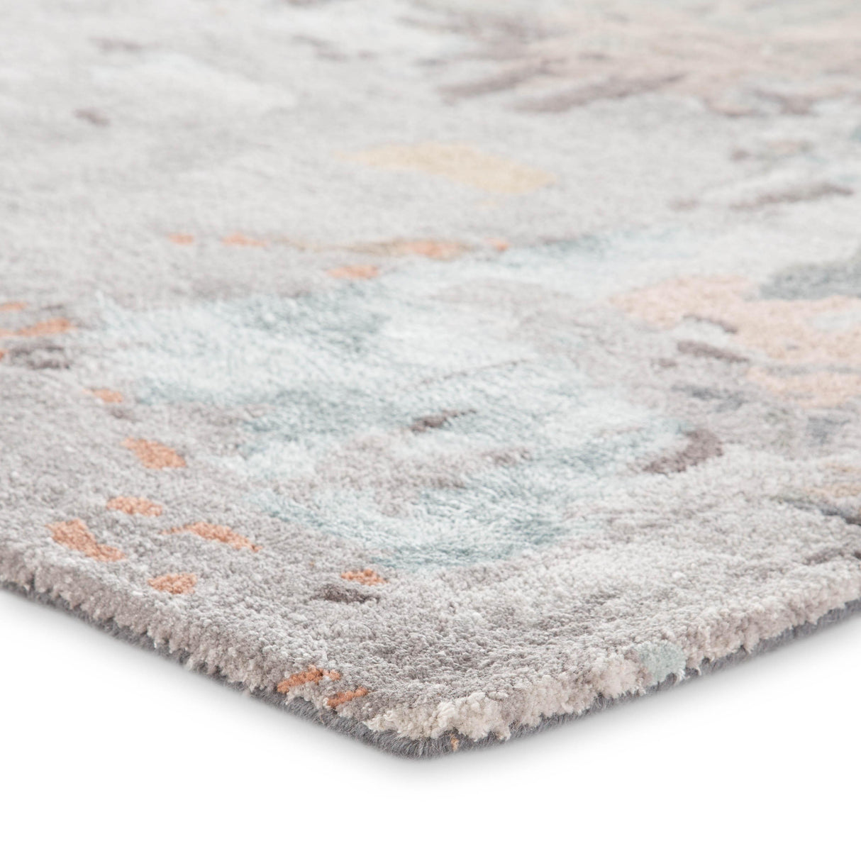 Jaipur Living Luella Handmade Abstract Gray/ Blush Area Rug (5'X8')