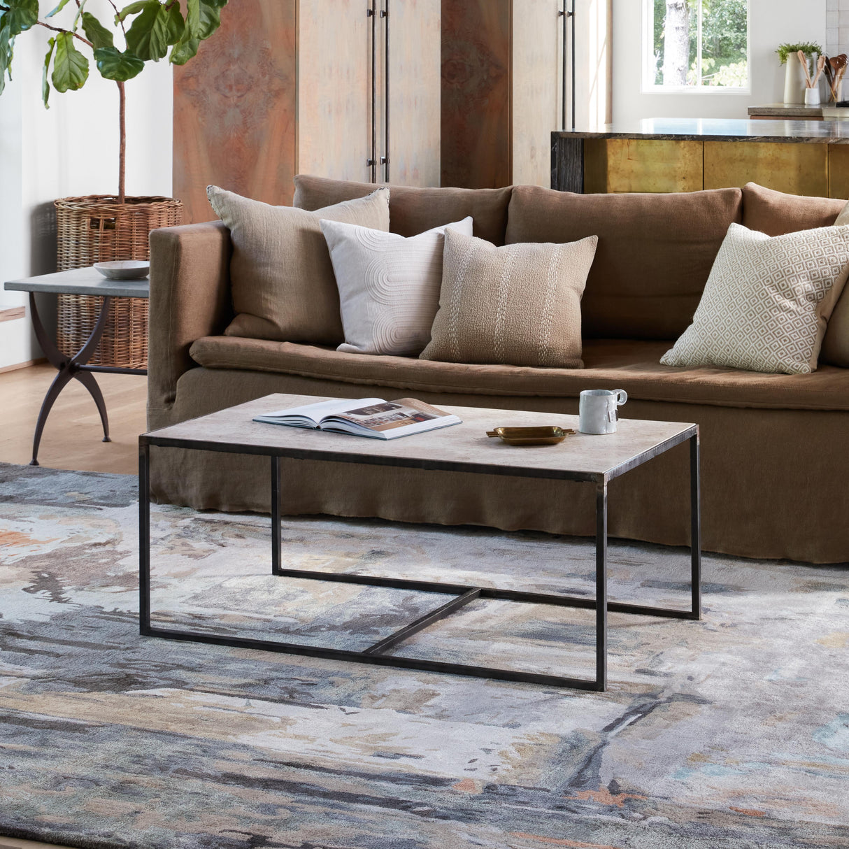 Jaipur Living Luella Handmade Abstract Gray/ Blush Area Rug (5'X8')