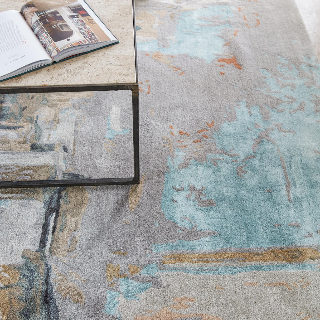 Jaipur Living Luella Handmade Abstract Gray/ Blush Area Rug (5'X8')