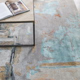 Jaipur Living Luella Handmade Abstract Gray/ Blush Area Rug (5'X8')