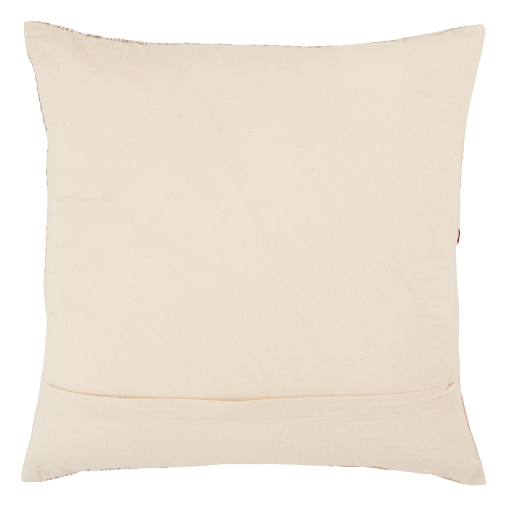 Vibe By Jaipur Living Ayami Tribal Light Pink/ Cream Pillow Cover (20" Square)