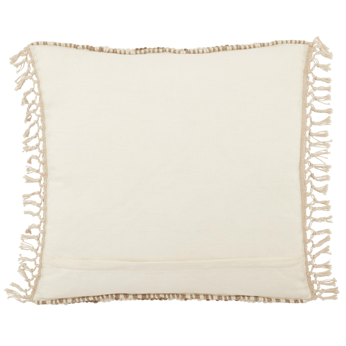 Jaipur Living Takeo Chevron Olive/ Ivory Pillow Cover (22" Square)
