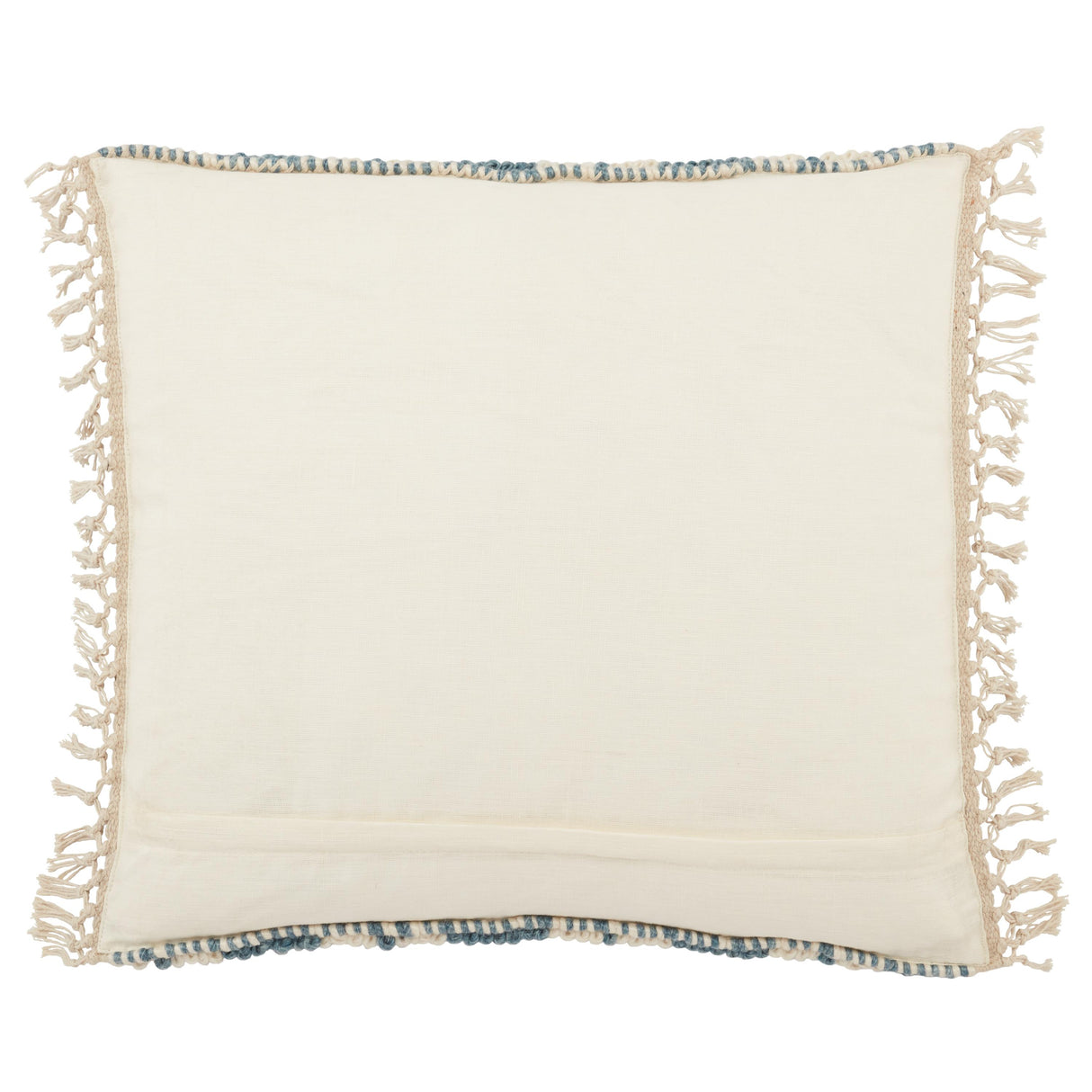 Jaipur Living Takeo Chevron Blue/ Ivory Pillow Cover (22" Square)