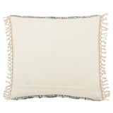 Jaipur Living Takeo Chevron Blue/ Ivory Pillow Cover (22" Square)