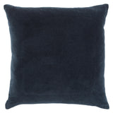 Jaipur Living Hendrix Bordered Navy/ Cream Pillow Cover (22" Square)