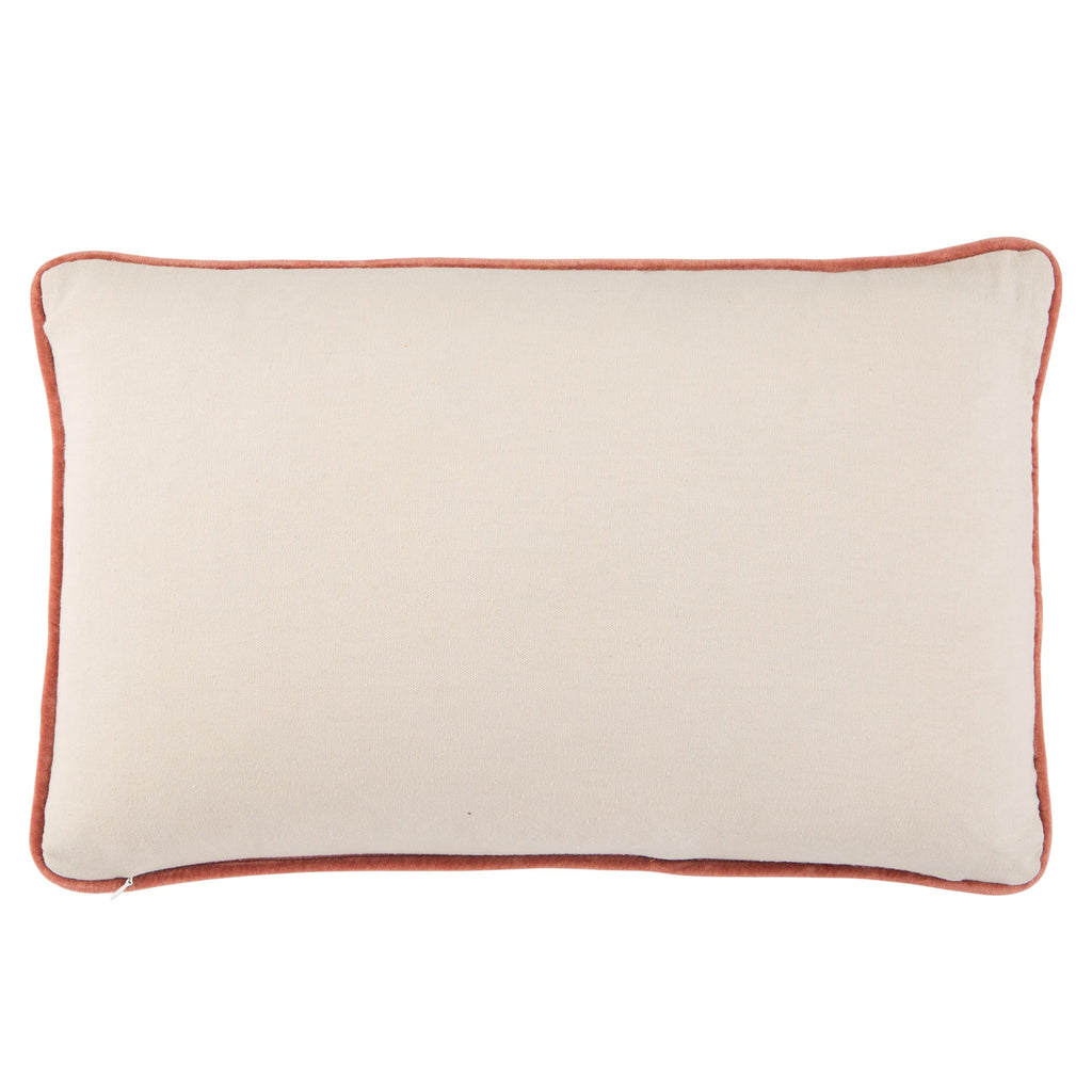 Jaipur Living Lyla Solid Gold/ Cream Pillow Cover (13"X21" Lumbar)