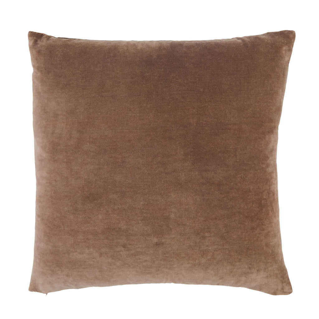 Jaipur Living Birch Trellis Brown/ Cream Pillow Cover (22" Square)