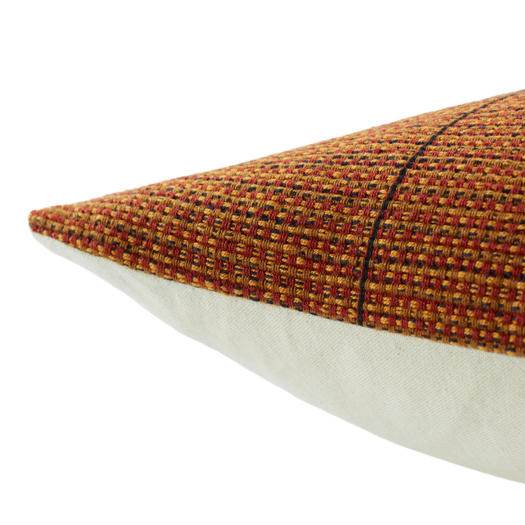 Jaipur Living Impur Tribal Red/ Gold Pillow Cover (18" Square)
