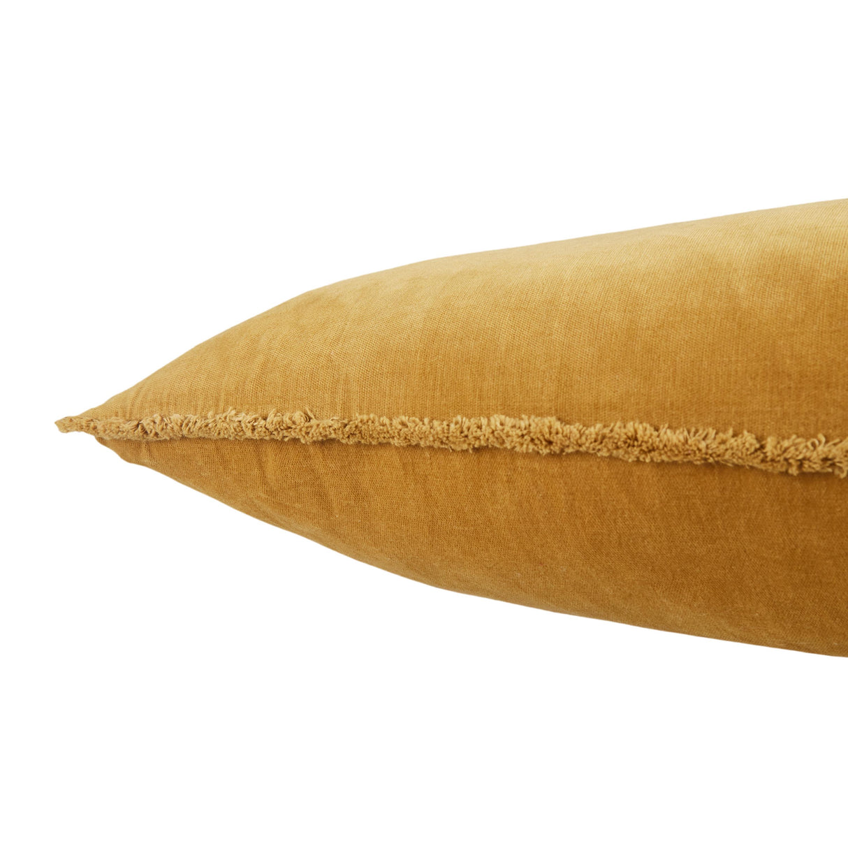 Jaipur Living Sunbury Solid Gold Pillow Cover (26" Square)
