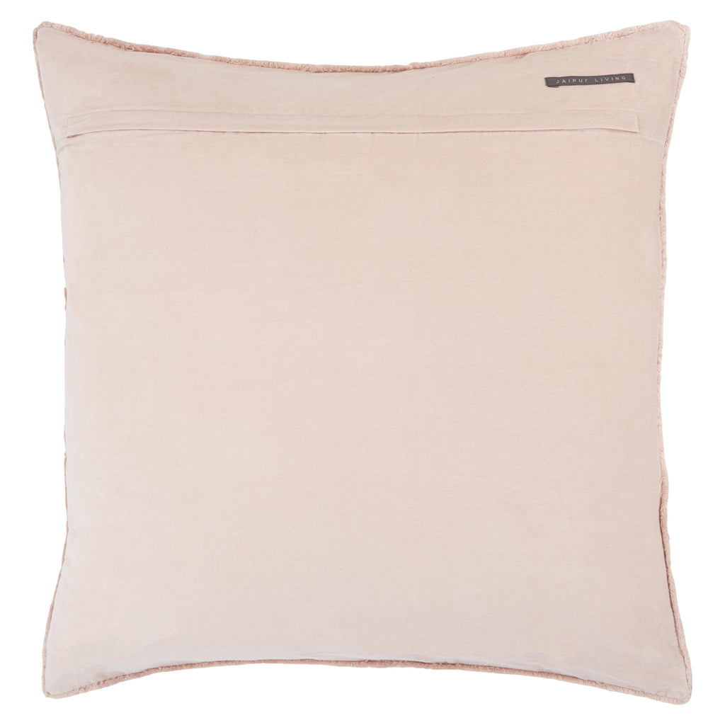 Jaipur Living Sunbury Solid Blush Pillow Cover (26" Square)