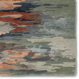 Jaipur Living Ryenn Handmade Abstract Sage/ Peach Area Rug (9'X12')