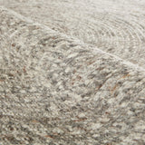 Jaipur Living Tenby Natural Solid Gray/ White Round Area Rug (6' Rnd)