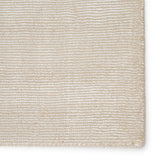 Jaipur Living Kelle Handmade Solid White/ Beige Area Rug (5'X8')