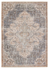 Jaipur Living Lynette Medallion Tan/ Blue Area Rug (8'X10')