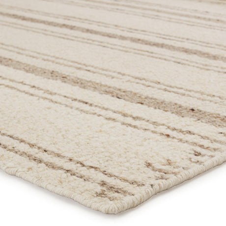 Jaipur Living Torin Handmade Striped Cream/ Brown Area Rug (5'X8')