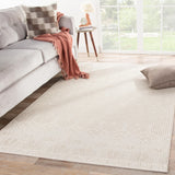 Jaipur Living Belvidere Indoor/ Outdoor Borders Taupe/ Beige Area Rug (7'10"X10'10")