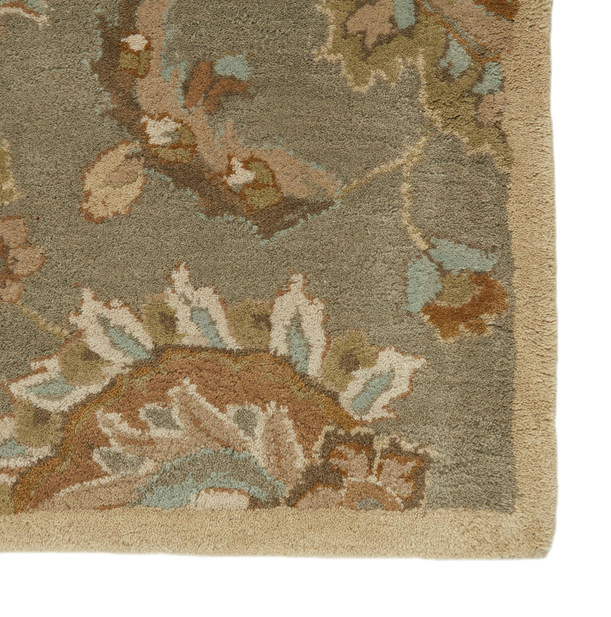 Jaipur Living Mythos Abers Medallion Gray / Beige 12' X 18' Rug ...