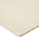 Jaipur Living Hutton Natural Solid White Runner Rug (2'6"X10')