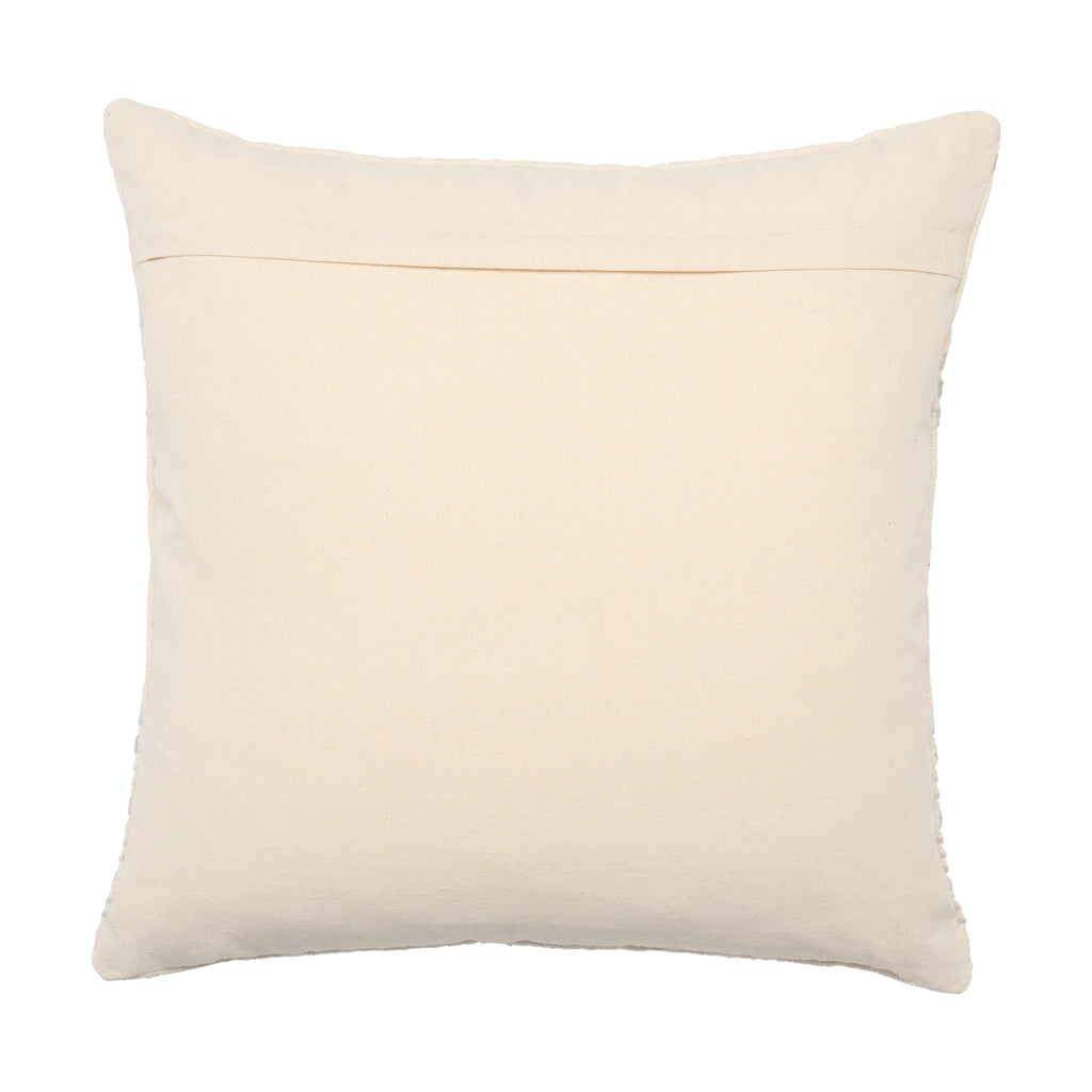 Jaipur Living Aryn Striped Cream/ Light Blue Pillow Cover (22" Square)