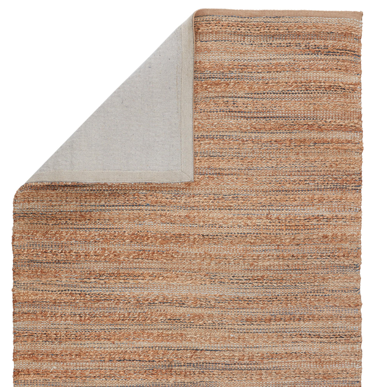 Jaipur Living Canterbury Natural Solid Beige/ Blue Area Rug (8'X10')