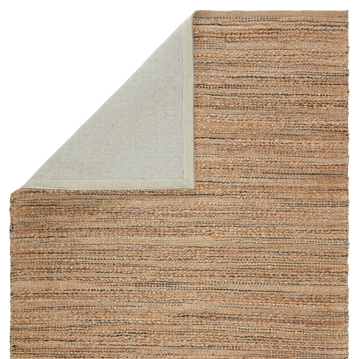 Jaipur Living Canterbury Natural Solid Tan/ Navy Area Rug (8'X10')