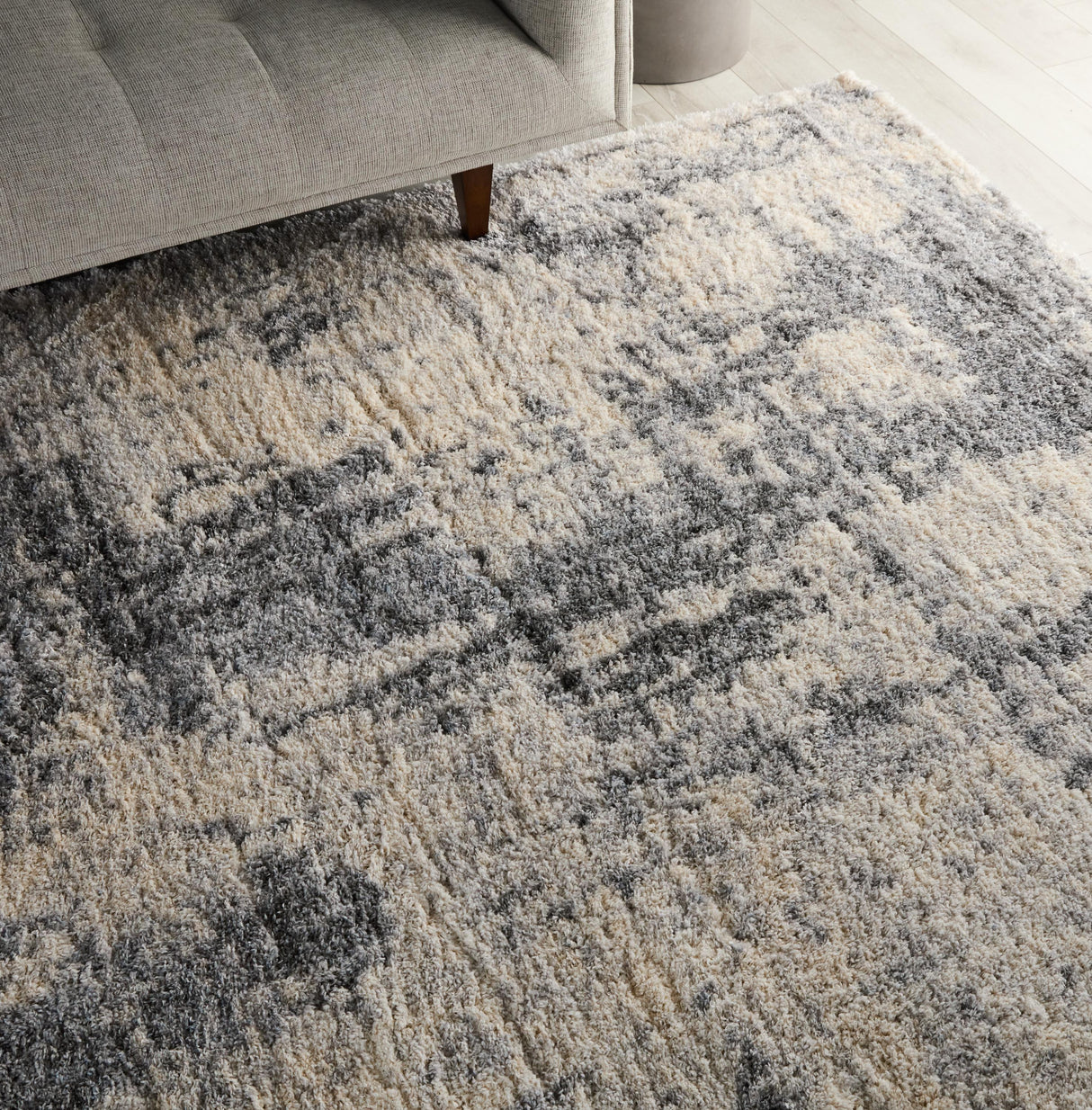 Jaipur Living Serenade Abstract Ivory/ Light Gray Area Rug (10'2"X14'1")