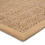 Jaipur Living Adesina Natural Solid Beige Area Rug (2'X3')
