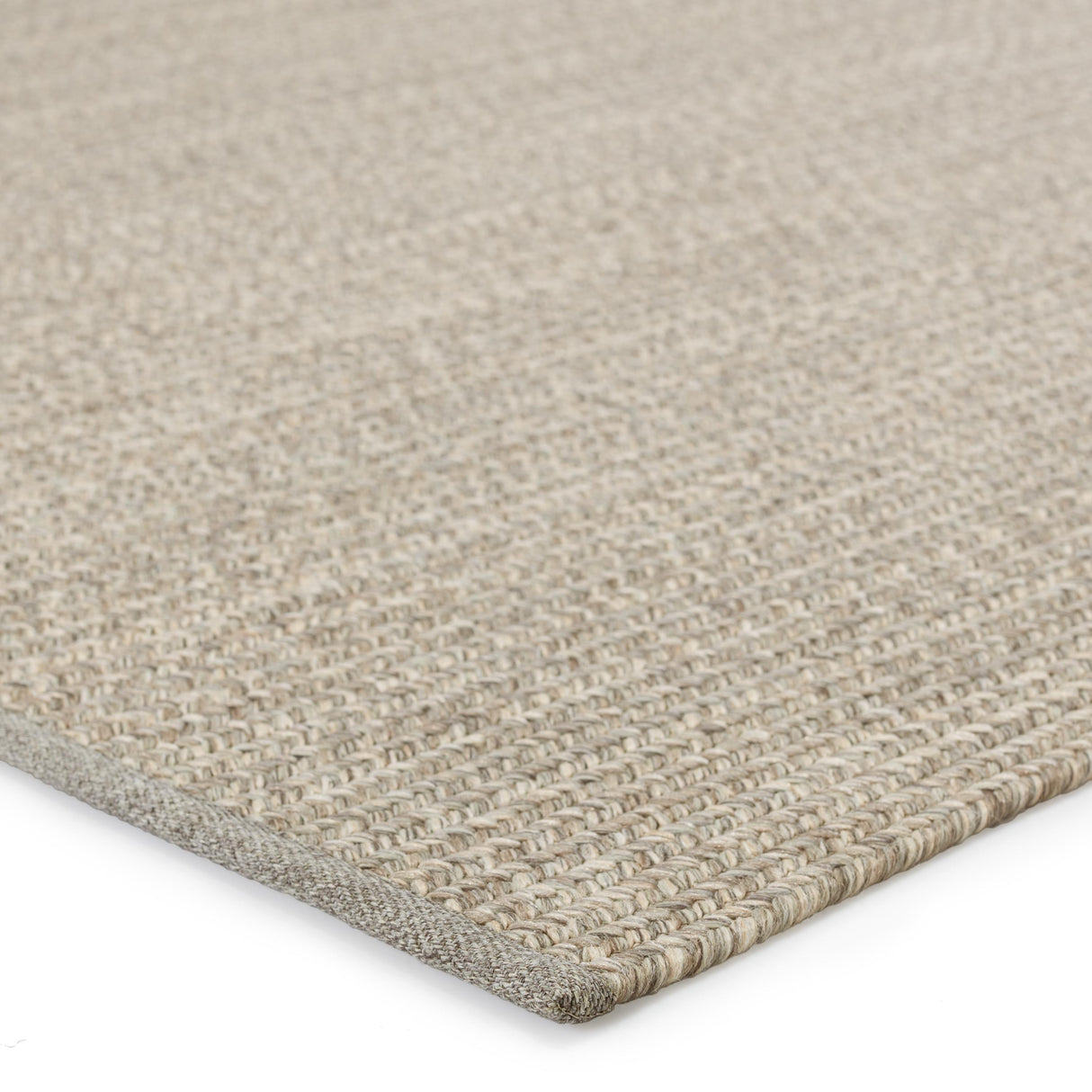 Jaipur Living Sven Indoor/ Outdoor Solid Taupe/ Cream Area Rug (2'X3')