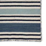 Jaipur Living Salada Handmade Striped Blue/ White Area Rug (5'X8')