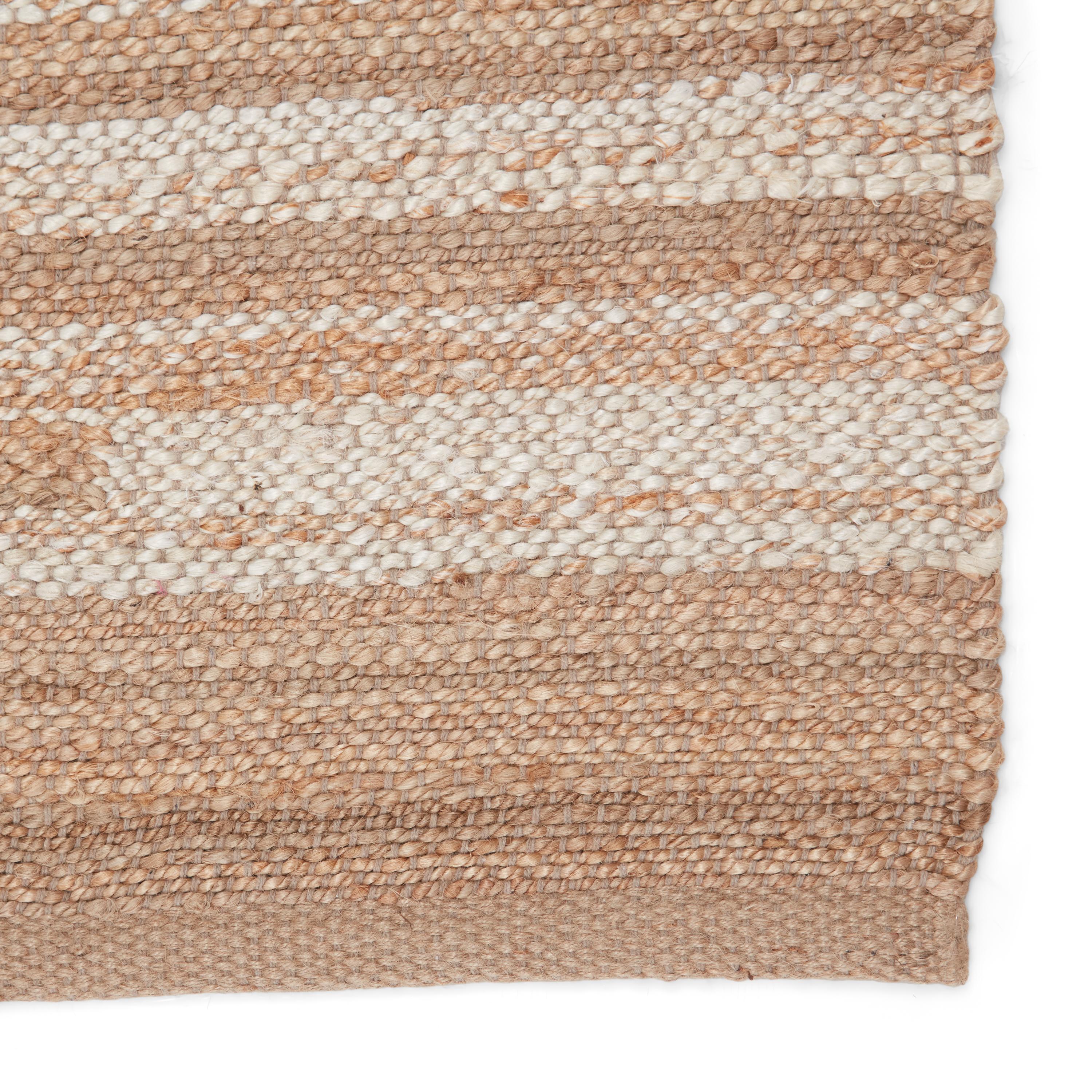 Jaipur Living Rampart Avena Stripes Beige / Cream 8' X 10' Rug ...