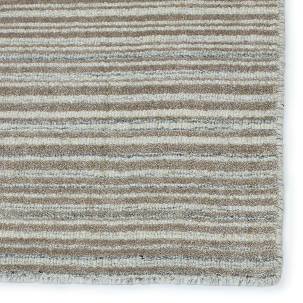 Jaipur Living Gradient Handwoven Solid Gray/ Light Taupe Area Rug (8'X10')