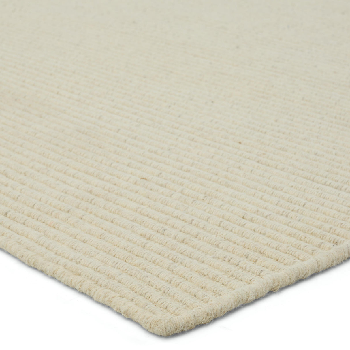 Jaipur Living Shyre Handmade Solid Cream Area Rug (9'X12')