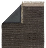 Jaipur Living Sunday Handmade Bordered Dark Gray/ Beige Area Rug (8'X10')