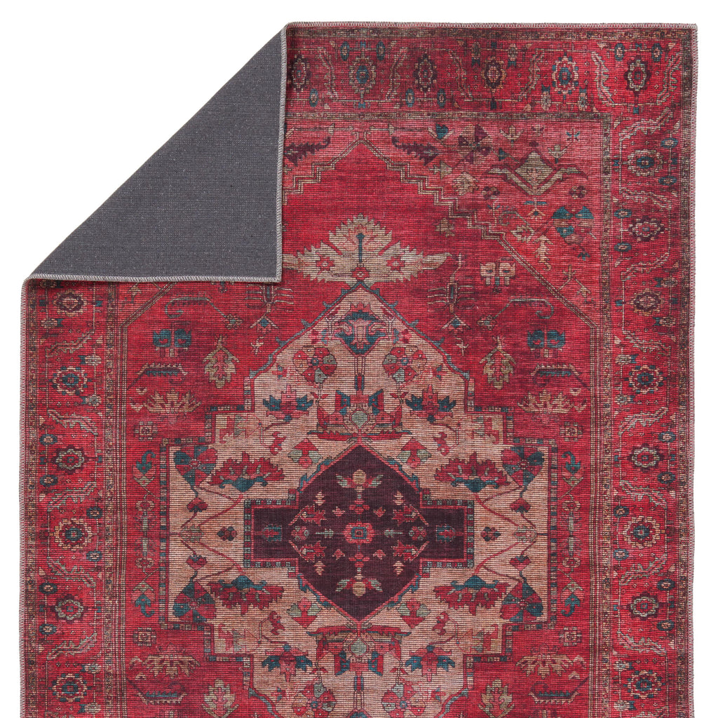 Vibe By Jaipur Living Monroe Medallion Red/ Brown Area Rug (3'11"X6')