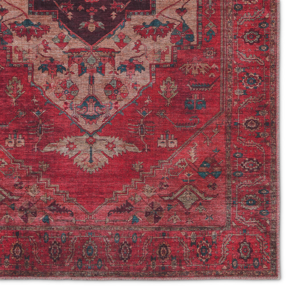 Vibe By Jaipur Living Monroe Medallion Red/ Brown Area Rug (9'2"X12')