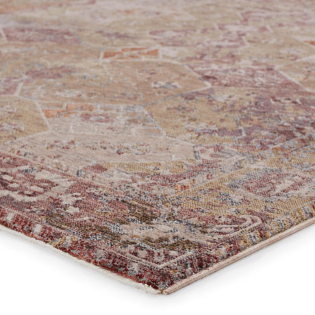 Jaipur Living Thessaly Medallion Gold/ Maroon Area Rug (9'3"X13'3")
