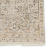 Jaipur Living Michon Oriental Gray/ Cream Runner Rug (2'6"X12')