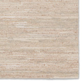 Jaipur Living Jameel Hand-Knotted Solid Cream/ Beige Area Rug (9'X12')