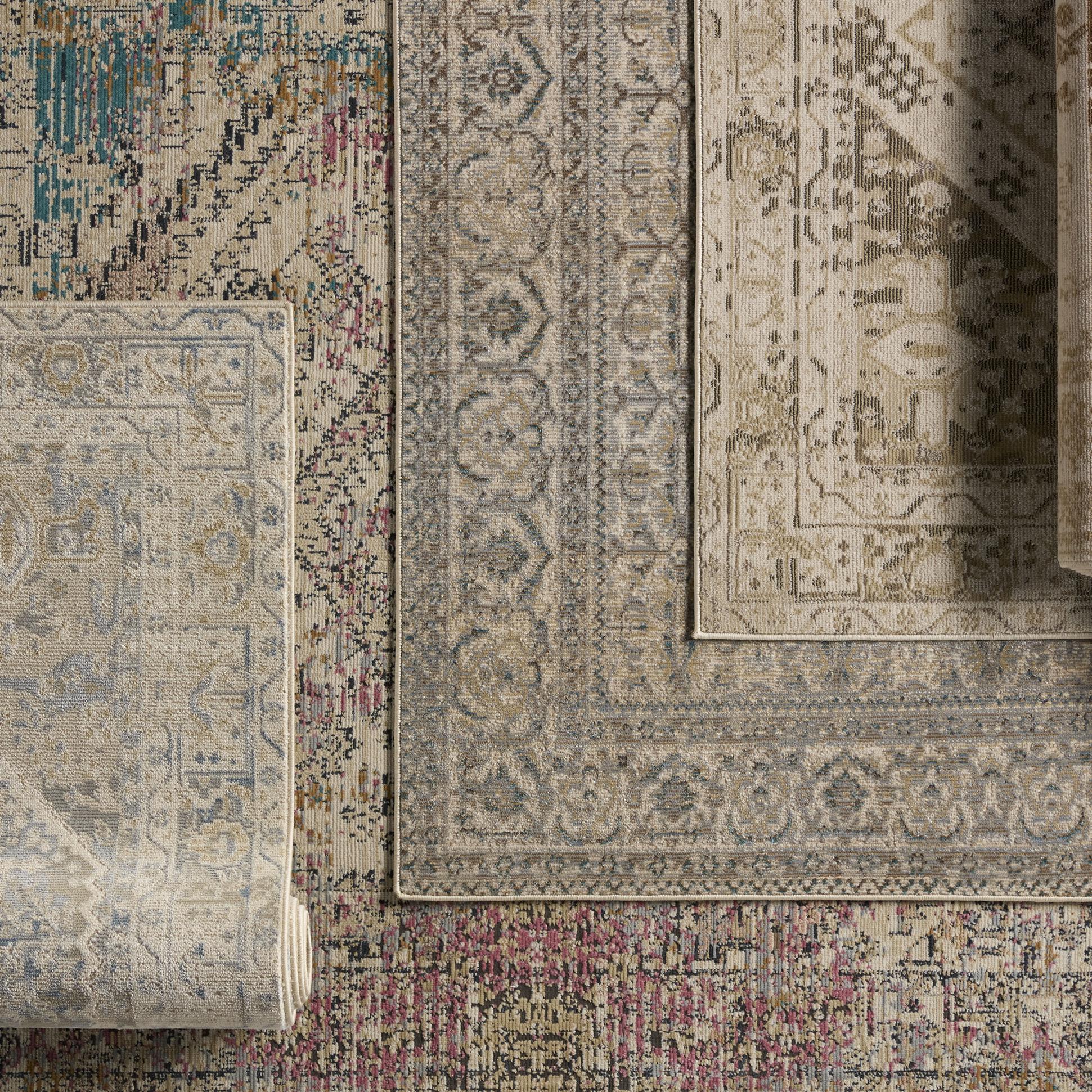 Jaipur Living Swoon Olivine Trellis Gray / Brown 2'6