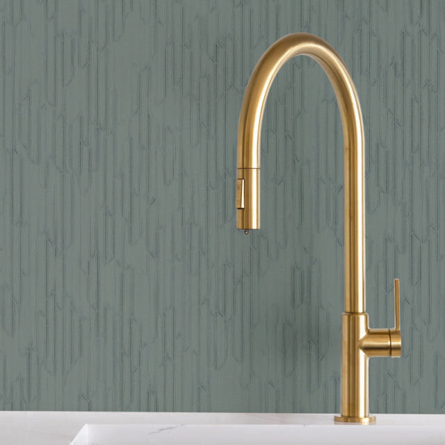 Ronald Redding Designs Calliope Grey Wallpaper