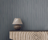 Ronald Redding Designs Newel Blue Wallpaper