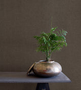 Ronald Redding Designs Rugged Linen Brown Wallpaper